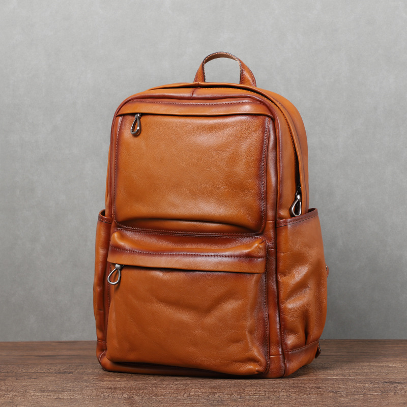 Laptop Backpack 15.6 - Plecak męski YETTIES w stylu vintage,