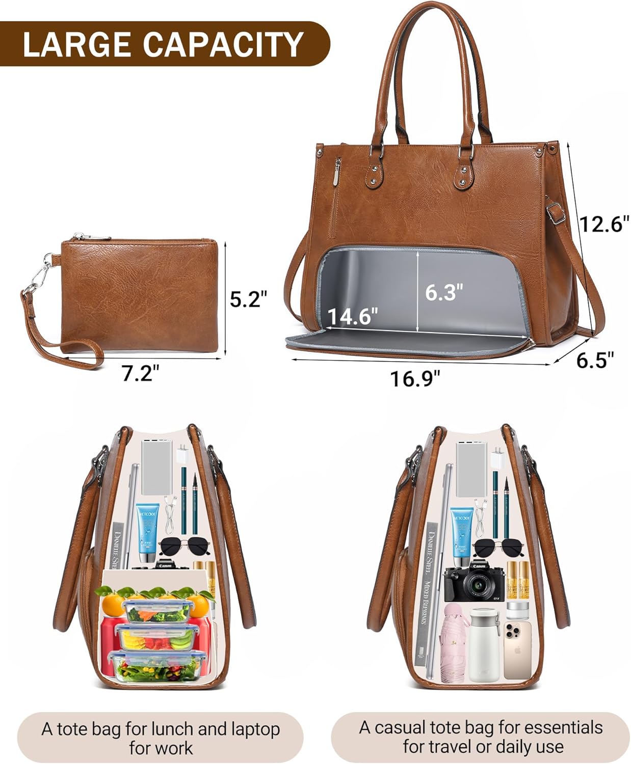 Laptop Backpack 15.6 - Torba na laptopa 2 w 1