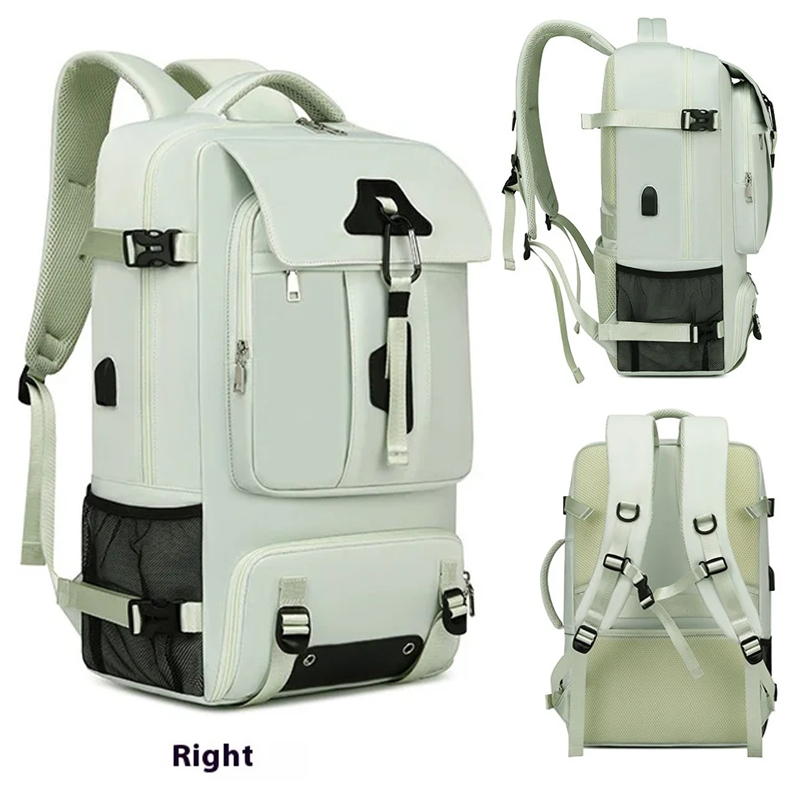 Laptop Backpack 15.6 - Plecak podróżny rozkładany 55L, torba na