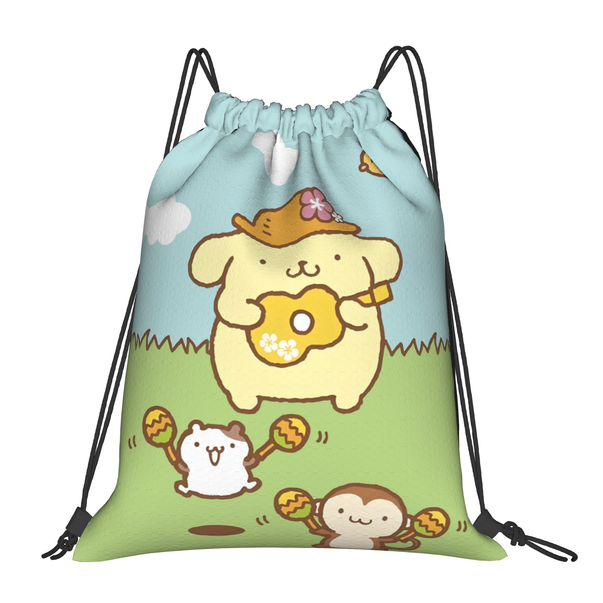 Drawstring Gym Bag - Personalizowane plecaki ze sznurkiem P-Pompompurines dla