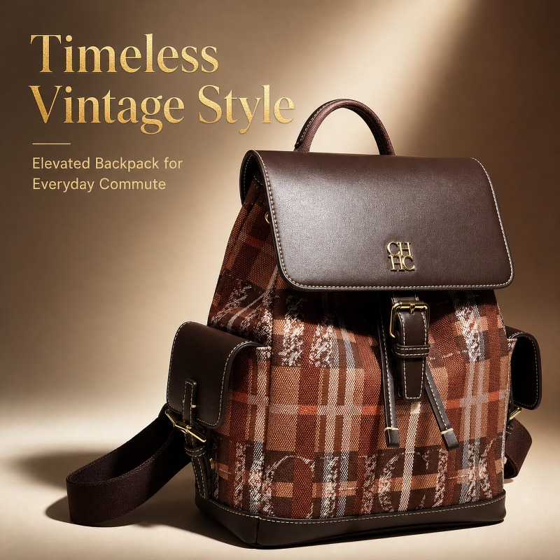 Fashion Backpack Women - Plecak CHHC w modnym stylu color