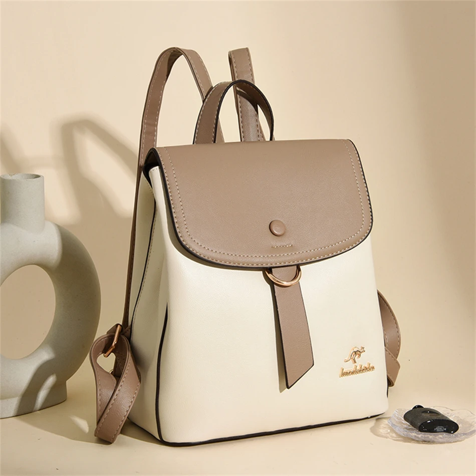 Mini Backpack Purse - 2024. Wysokiej jakości modny nadruk w