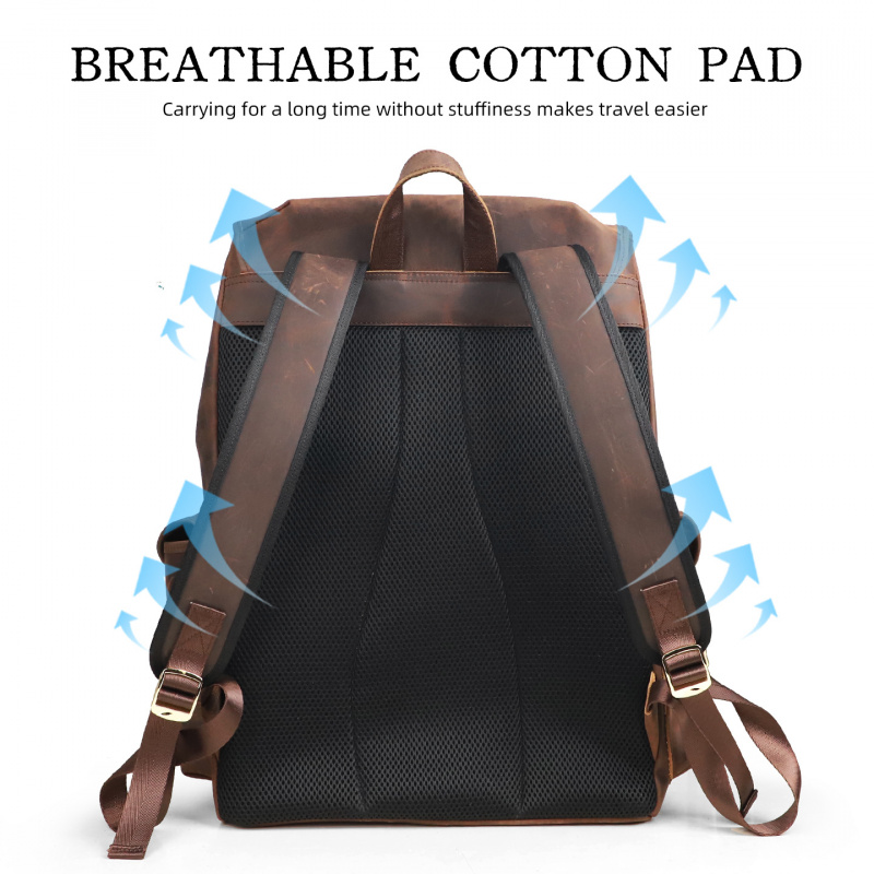 Nowości Skórzany Plecak Luksus – Leather Backpack Vintage recenzja i cena