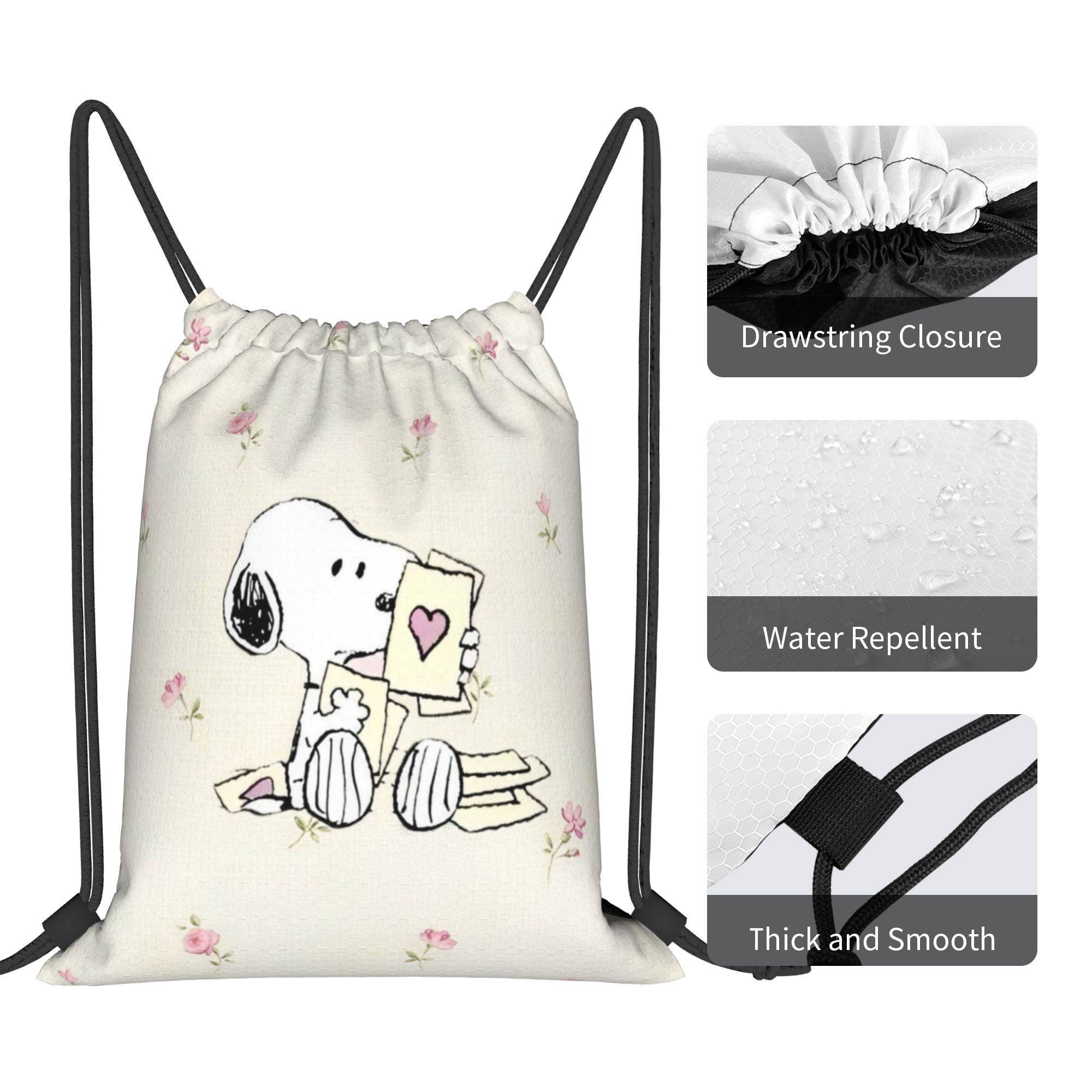 Plecak ze sznurkiem S-Snoopys  – Drawstring Gym Bag recenzja i cena
