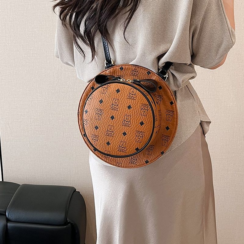 Uroczy plecak z wzorem kapelus – Leather Backpack Vintage recenzja i cena