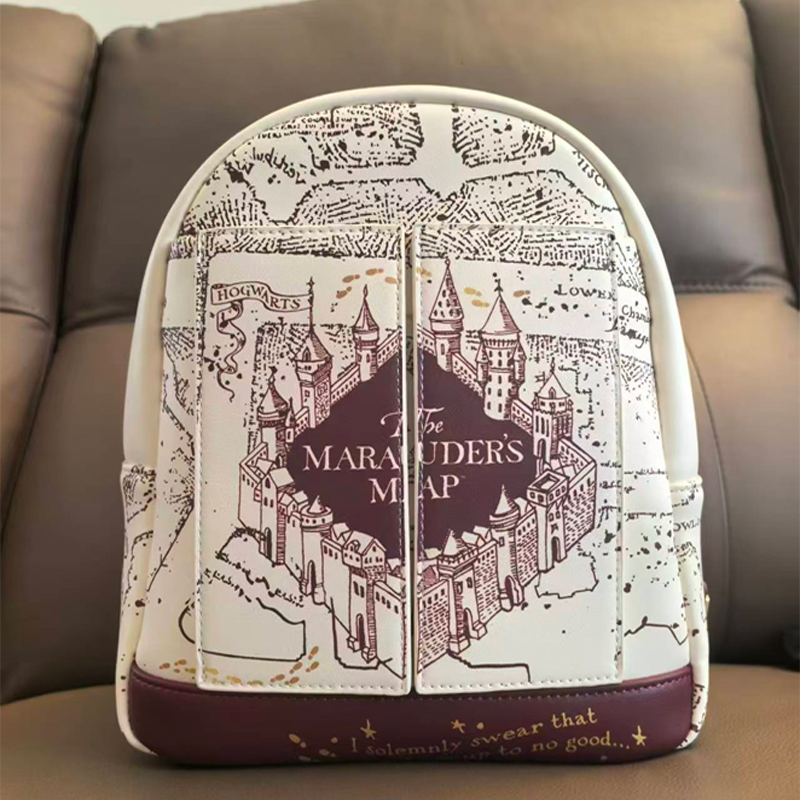 Torba na ramię z nadrukiem map – Fashion Backpack Women recenzja i cena