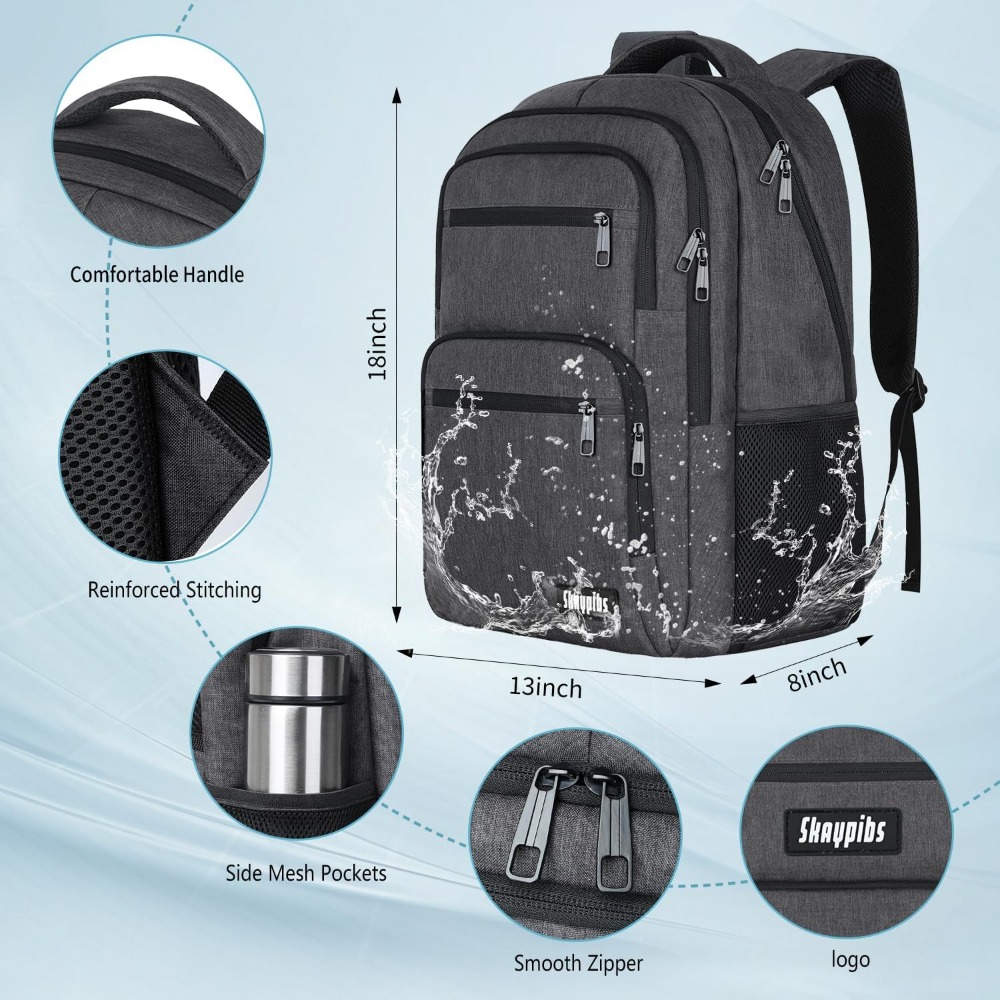 Uniwersalny czarny plecak szko – School Backpack Teen recenzja i cena