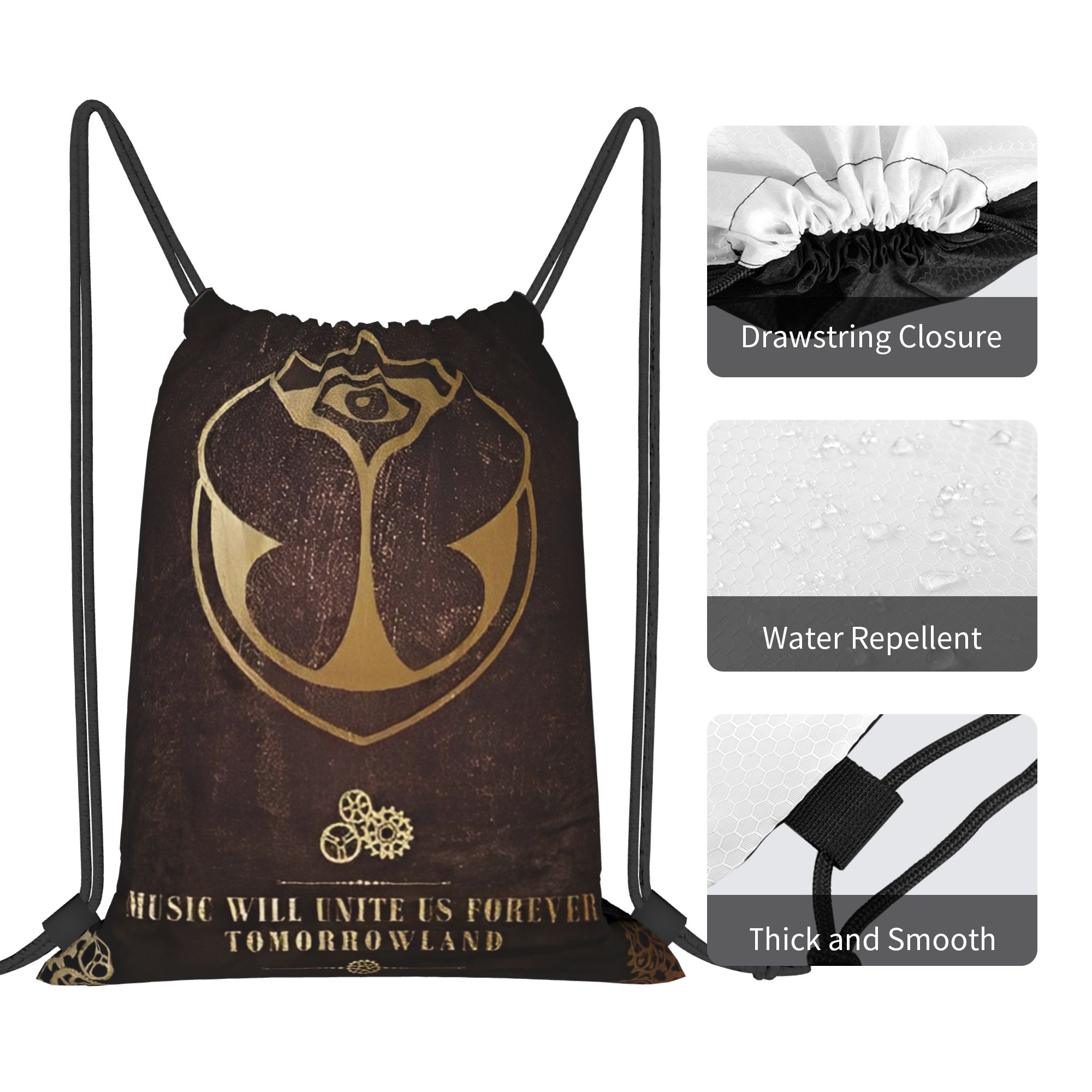 Worki ze sznurkiem Tomorrowlan – Drawstring Gym Bag recenzja i cena