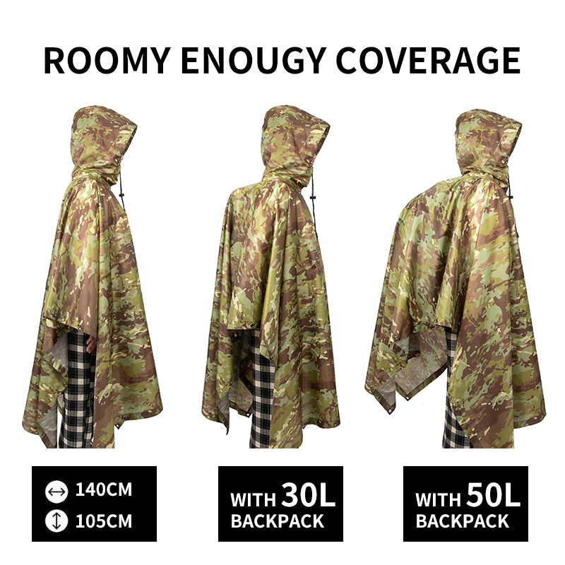 Nieprzepuszczalne płaszcze prz – Rain Cover Backpack recenzja i cena