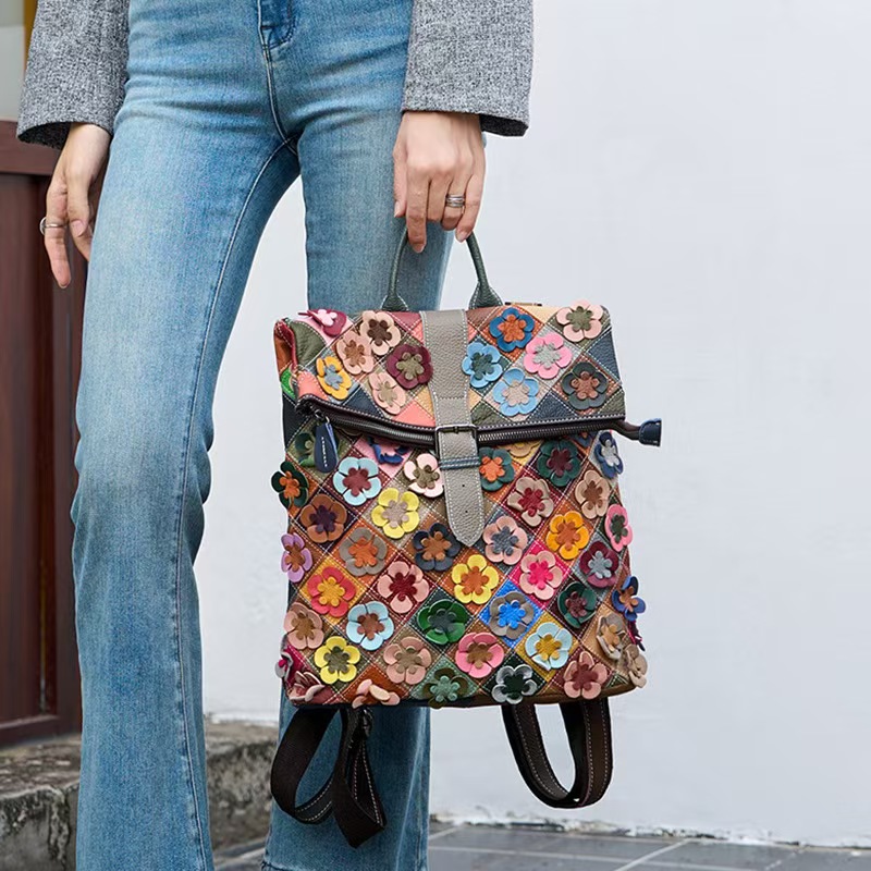 Damski plecak vintage ze skóry – Leather Backpack Vintage recenzja i cena