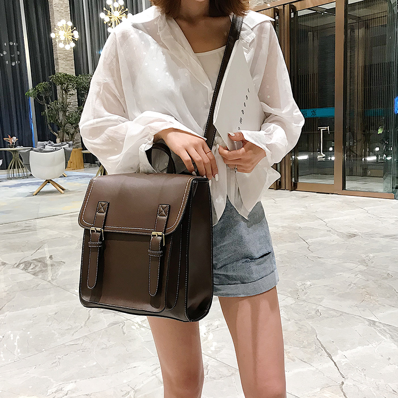 Plecak Vintage kobieta Pu skór – Leather Backpack Vintage recenzja i cena