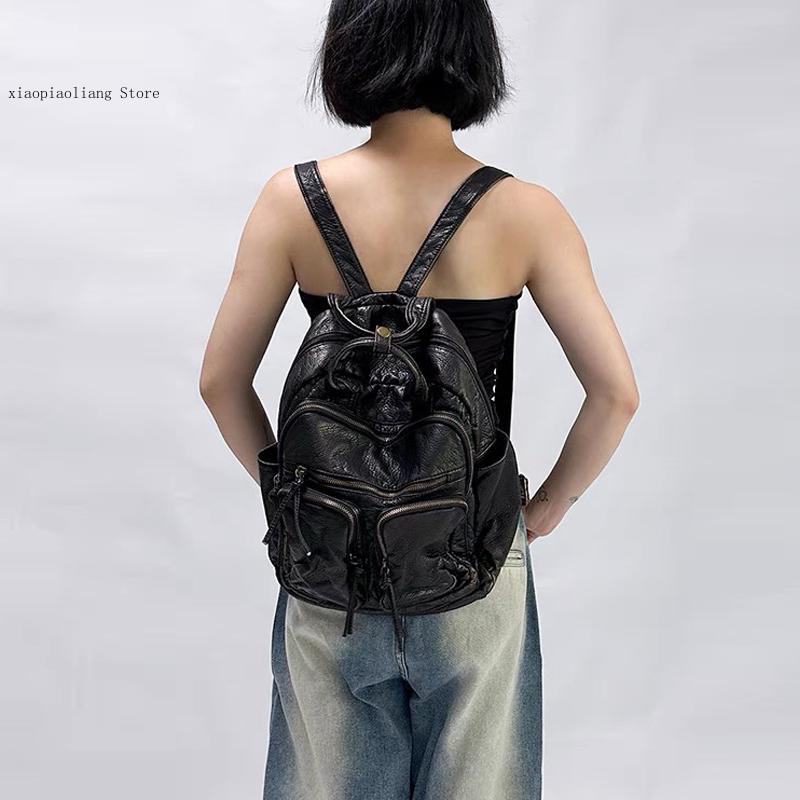 Luksusowe, miękkie plecaki ze  – Leather Backpack Vintage recenzja i cena