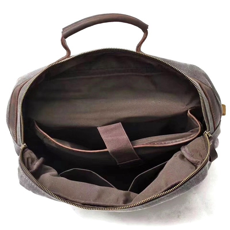 Modny plecak szkolny męski, ca – Canvas Backpack Casual recenzja i cena