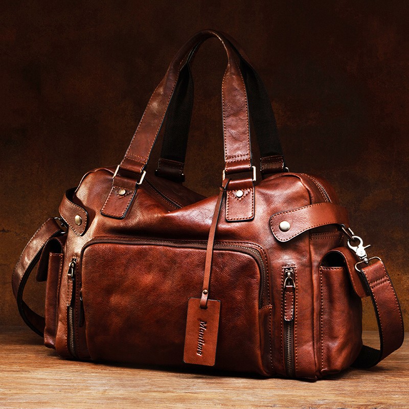 Vintage torba męska z gumką ze – Leather Backpack Vintage recenzja i cena