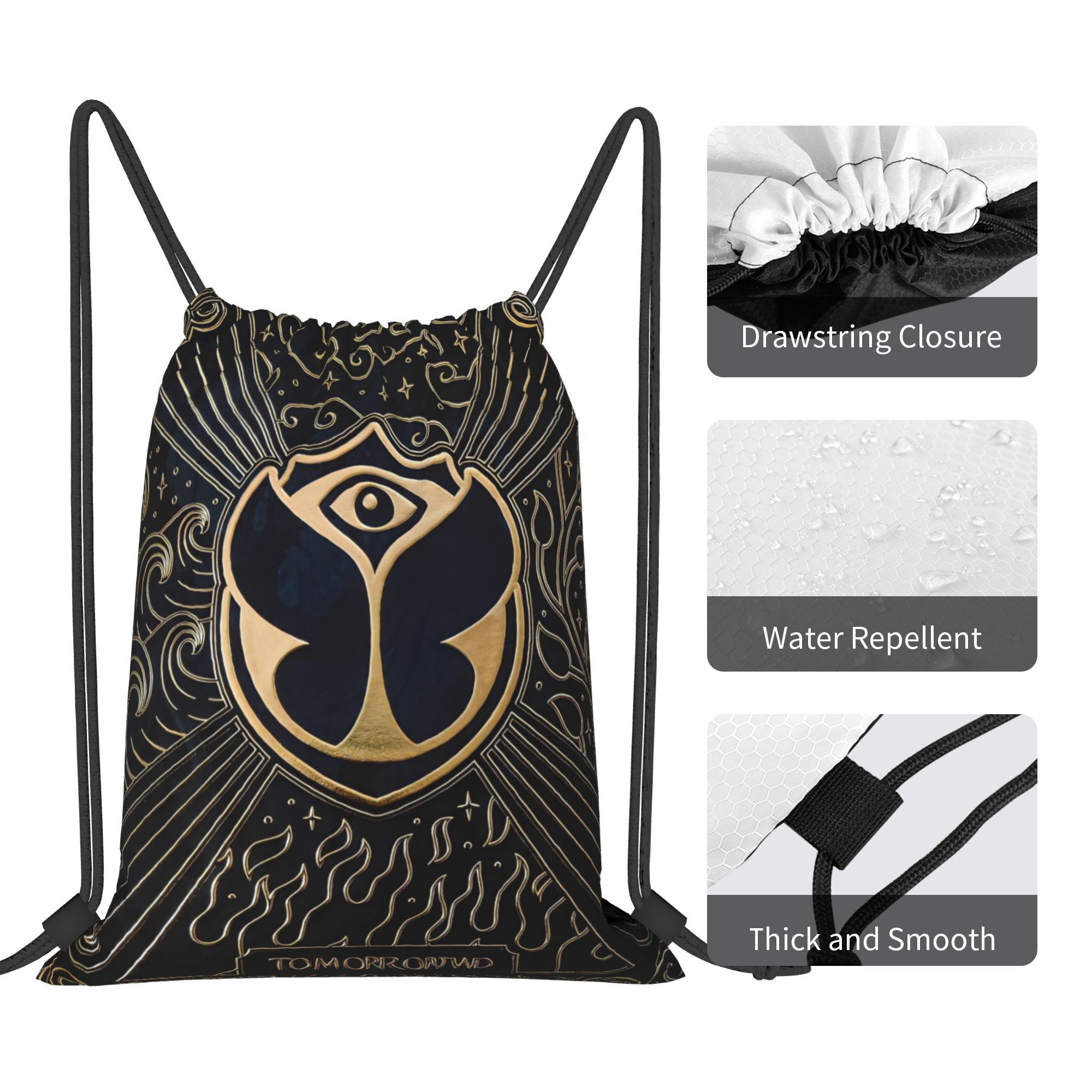 Plecak ze sznurkiem Tomorrowla – Drawstring Gym Bag recenzja i cena