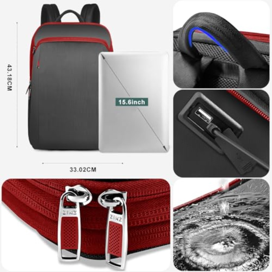 Smukły i rozszerzalny plecak n – Travel Backpack Anti Theft recenzja i cena