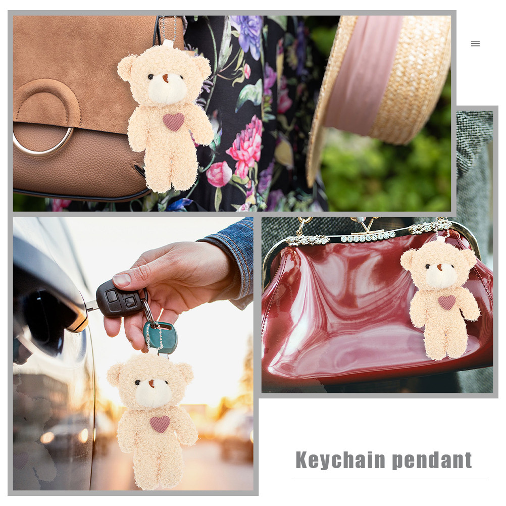 2 szt. Pluszowe breloczki do k – Mini Backpack Purse recenzja i cena