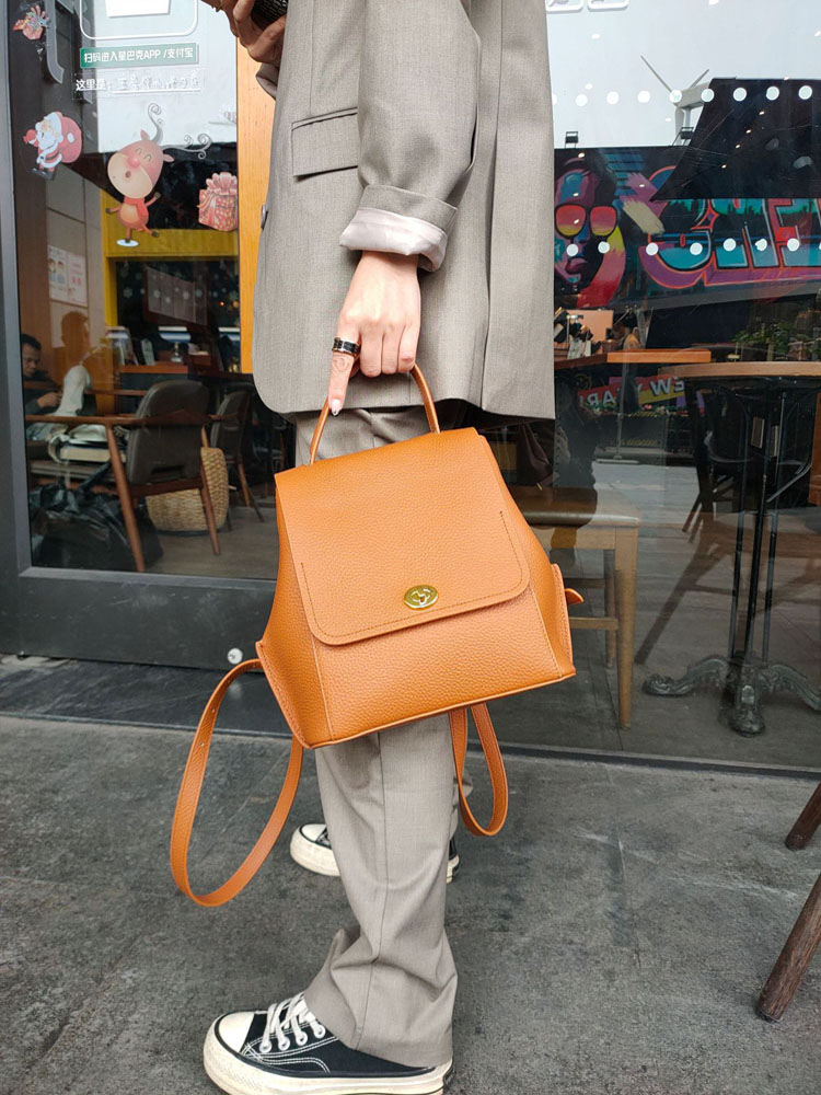 Plecak z prawdziwej skóry dams – Leather Backpack Vintage recenzja i cena