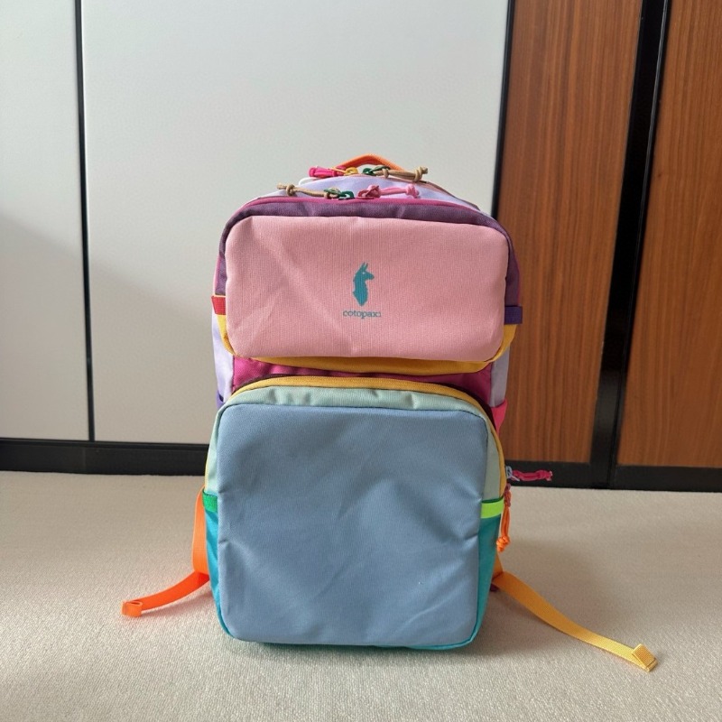 Plecak Dopamine Color Block, l – Canvas Backpack Casual recenzja i cena