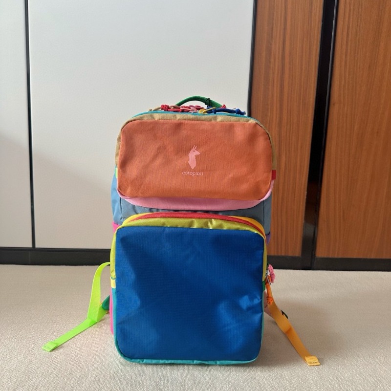 Plecak Dopamine Color Block, l – Canvas Backpack Casual recenzja i cena