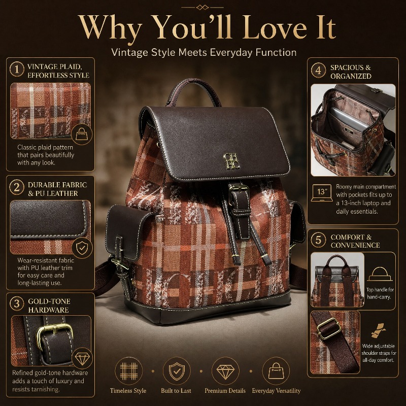 Plecak CHHC w modnym stylu col – Fashion Backpack Women recenzja i cena