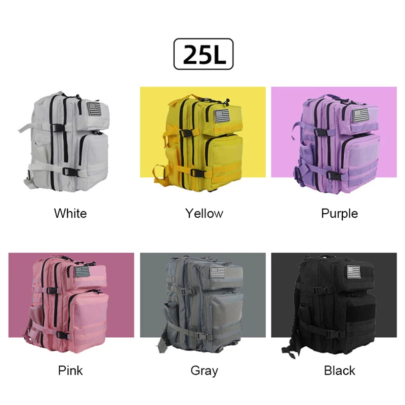 Plecak Taktyczny 25L/45L 3P Mę – Urban Backpack Tactical recenzja i cena
