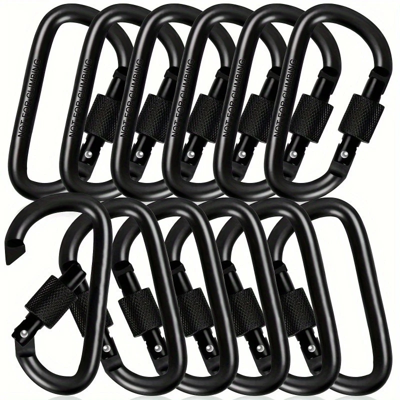 4 szt. Aluminiowe D-Ring Karab – Backpack Insert Organizer recenzja i cena