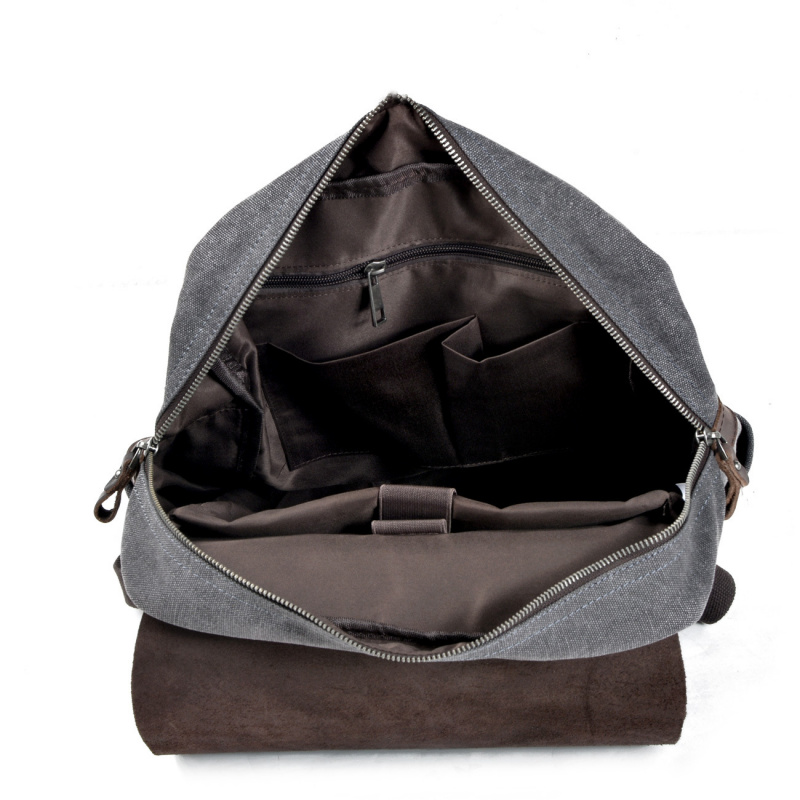Retro męski plecak, torba na r – Canvas Backpack Casual recenzja i cena