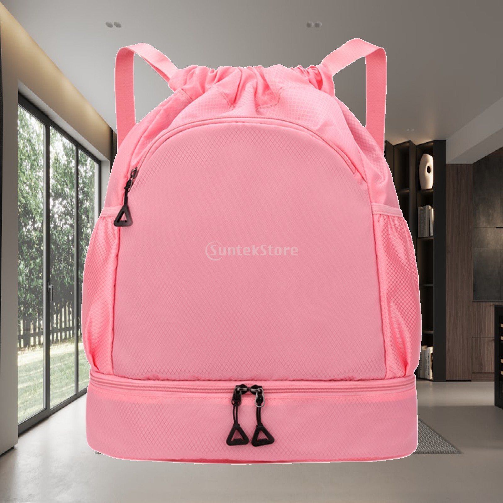 Organizer do worka sportowego, – Drawstring Gym Bag recenzja i cena