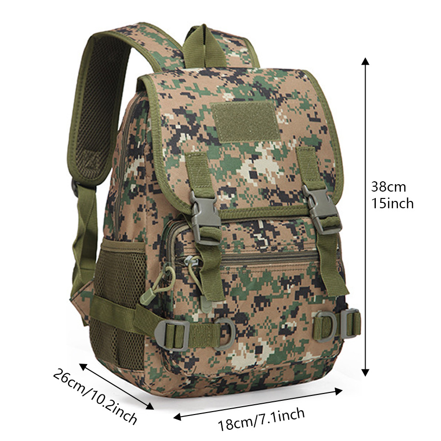 Szkolny wojskowy plecak szkole – Rucksack Military Style recenzja i cena